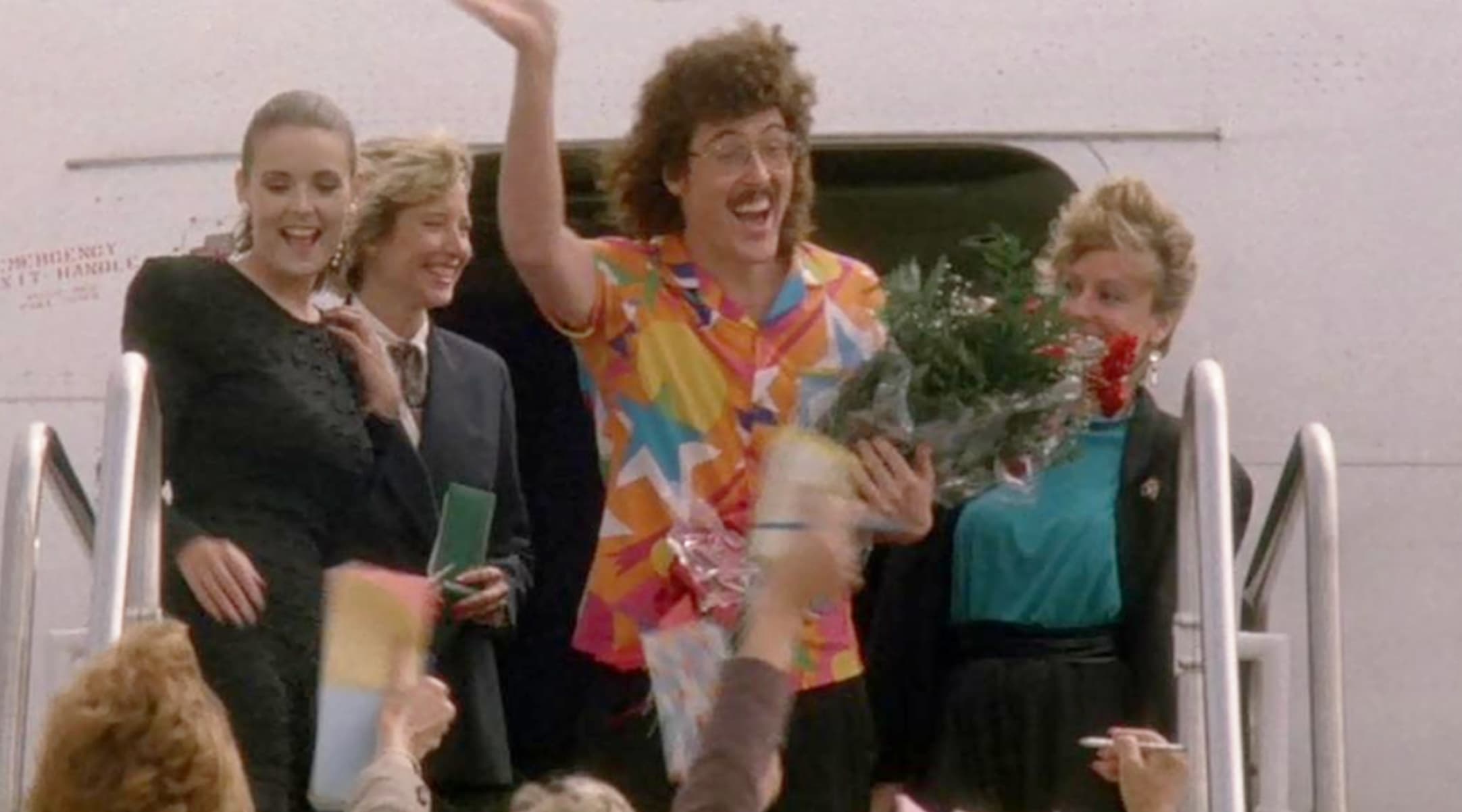 “Weird Al” Yankovic would take dates to see The Naked Gun without telling them he was in it. He would also wear the same Hawaiian shirt he wore in the movie.”
